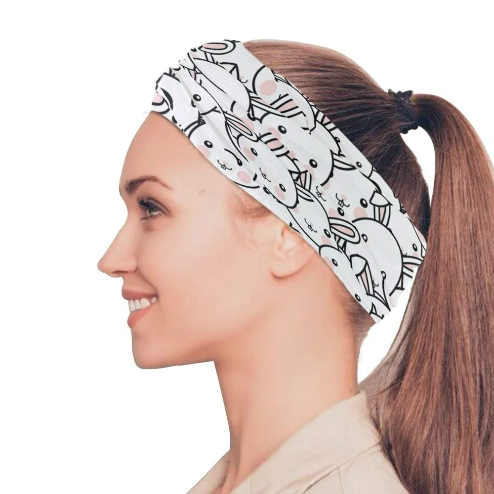 Retro‎ face scarf headband kids
